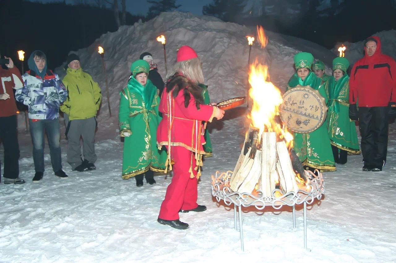 Зимняя встреча с шаманом