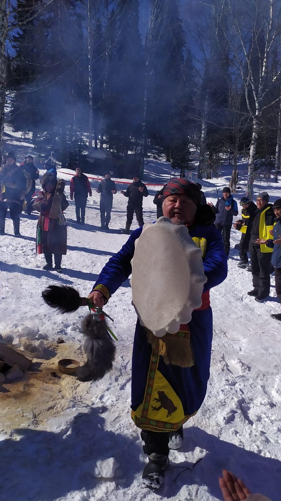 Зимняя встреча с шаманом